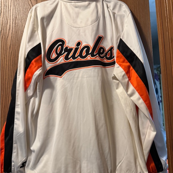 Baltimore Orioles Starter Jacket with Orange and Black Logo - Picture 6 of 7